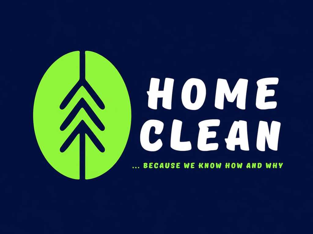 Logo kompanije HOME CLEAN za usluge profesionalnog čišćenja